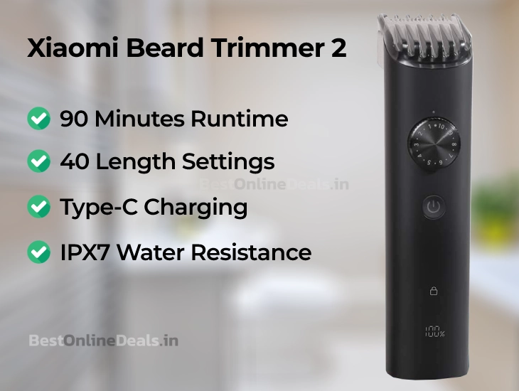 MI Xiaomi Beard Trimmer 2